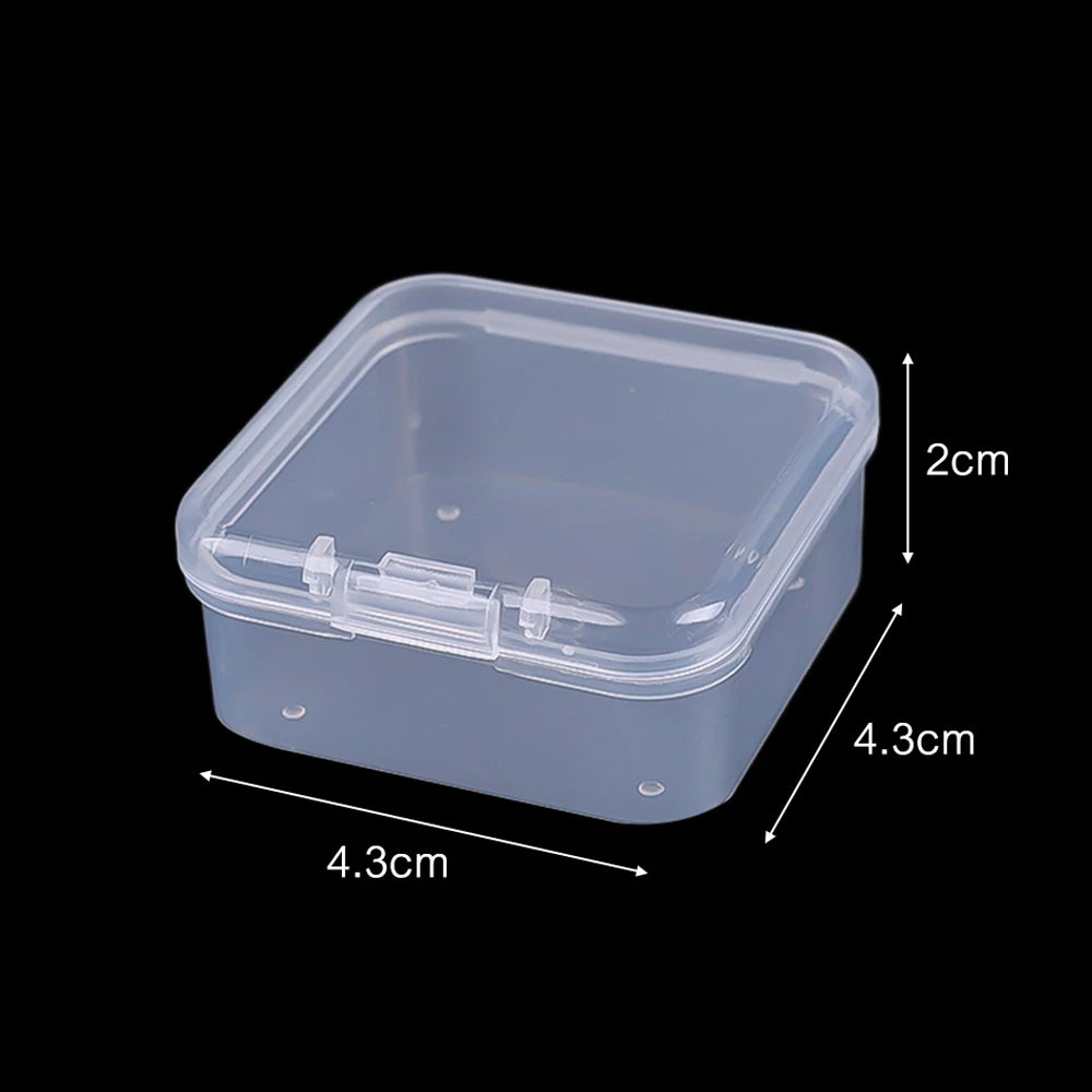 Mini Transparent Jewelry Storage Box Set