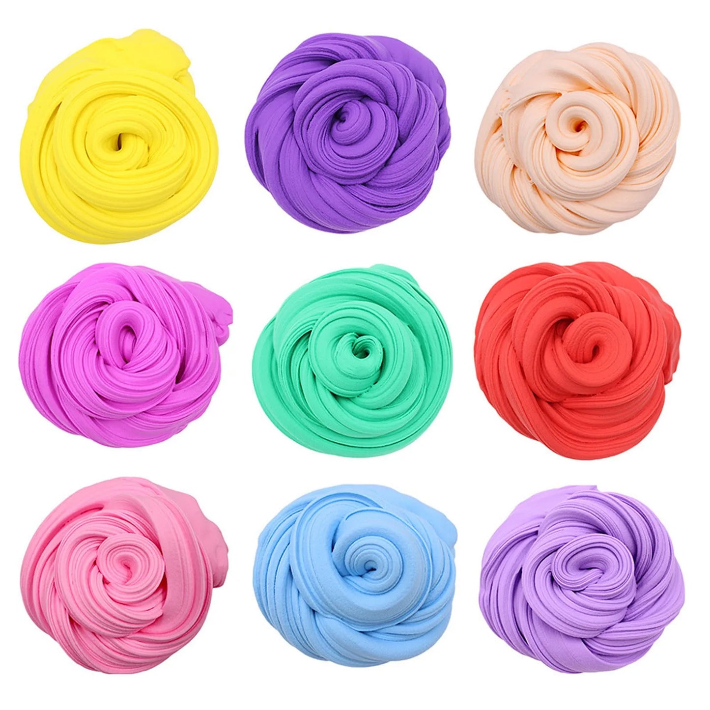 DIY Solid Butter Slime Kit Soft Non-Sticky Scented Kids Stress Relief Toy