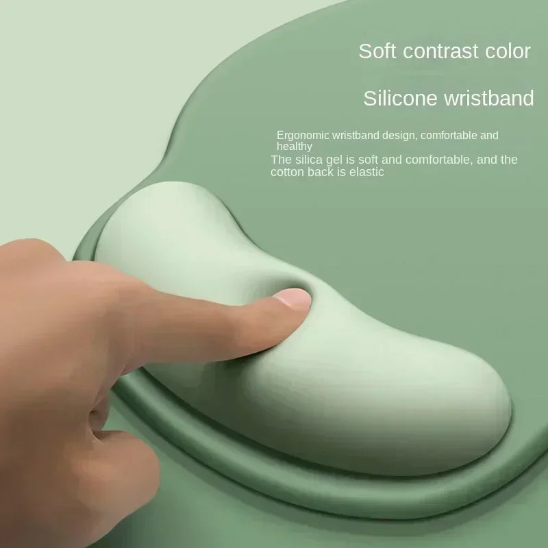 Gradient Ergonomic Mouse Pad with Wrist Support