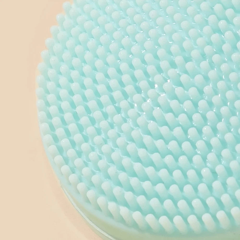 Silicone Facial Cleansing Brush – Handheld Face Scrubber for Exfoliation & Skin Massage