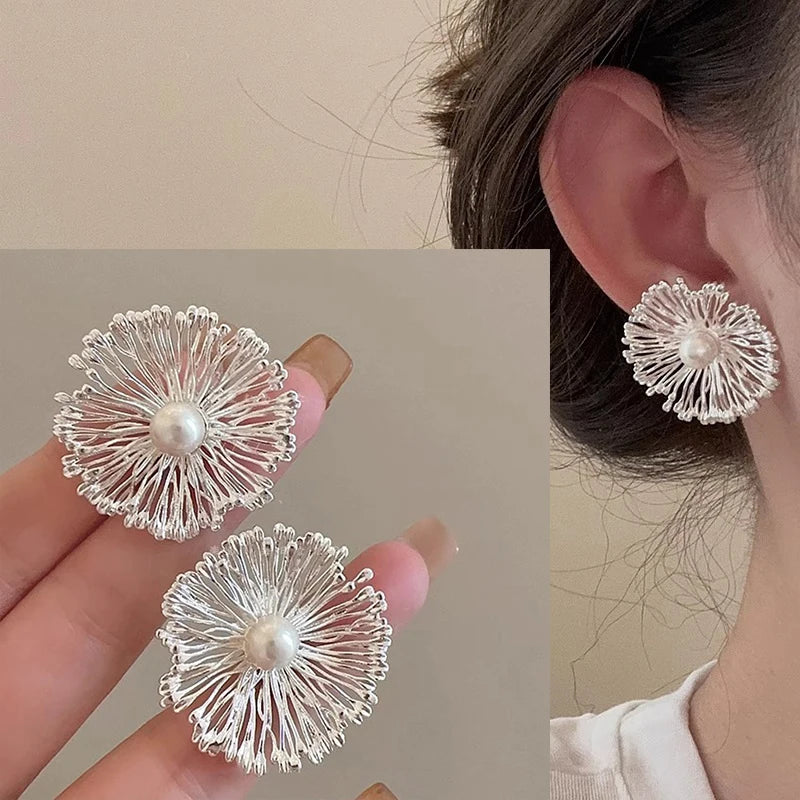 VENTFILLE 925 Sterling Silver Star Earring for Women Girl Personal Originality Trend Hip Hop Neutral Jewelry Gift Dropshipping