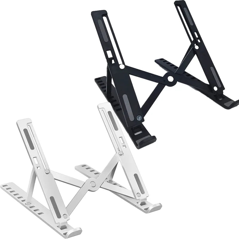 Adjustable Laptop Stand Foldable Portable – Ergonomic Notebook & Tablet Holder for MacBook, iPad & Laptops
