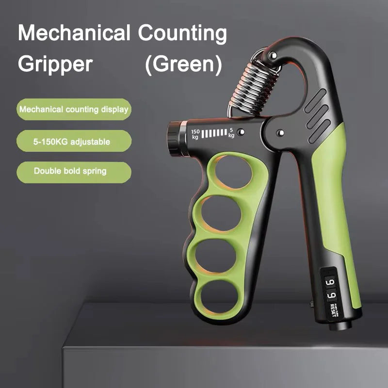 Adjustable Heavy-Duty Hand Strengthener | 5–150kg Grip Strength Trainer