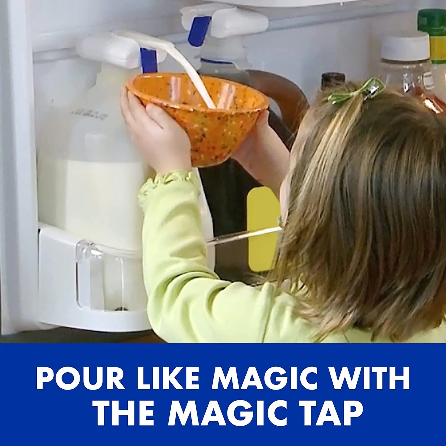 Automatic Drink Dispenser Pump Spill Proof Hands Free Beverage Milk Juice Suction Straw