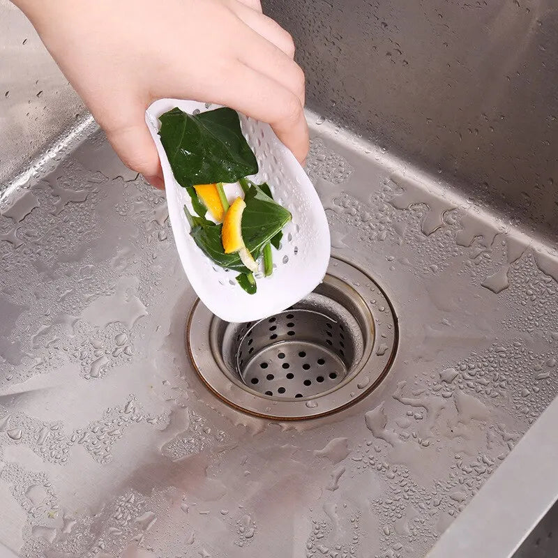 Silicone Sink Strainer Shower Drain Hair Catcher Bathtub Floor Filter Plug Cover