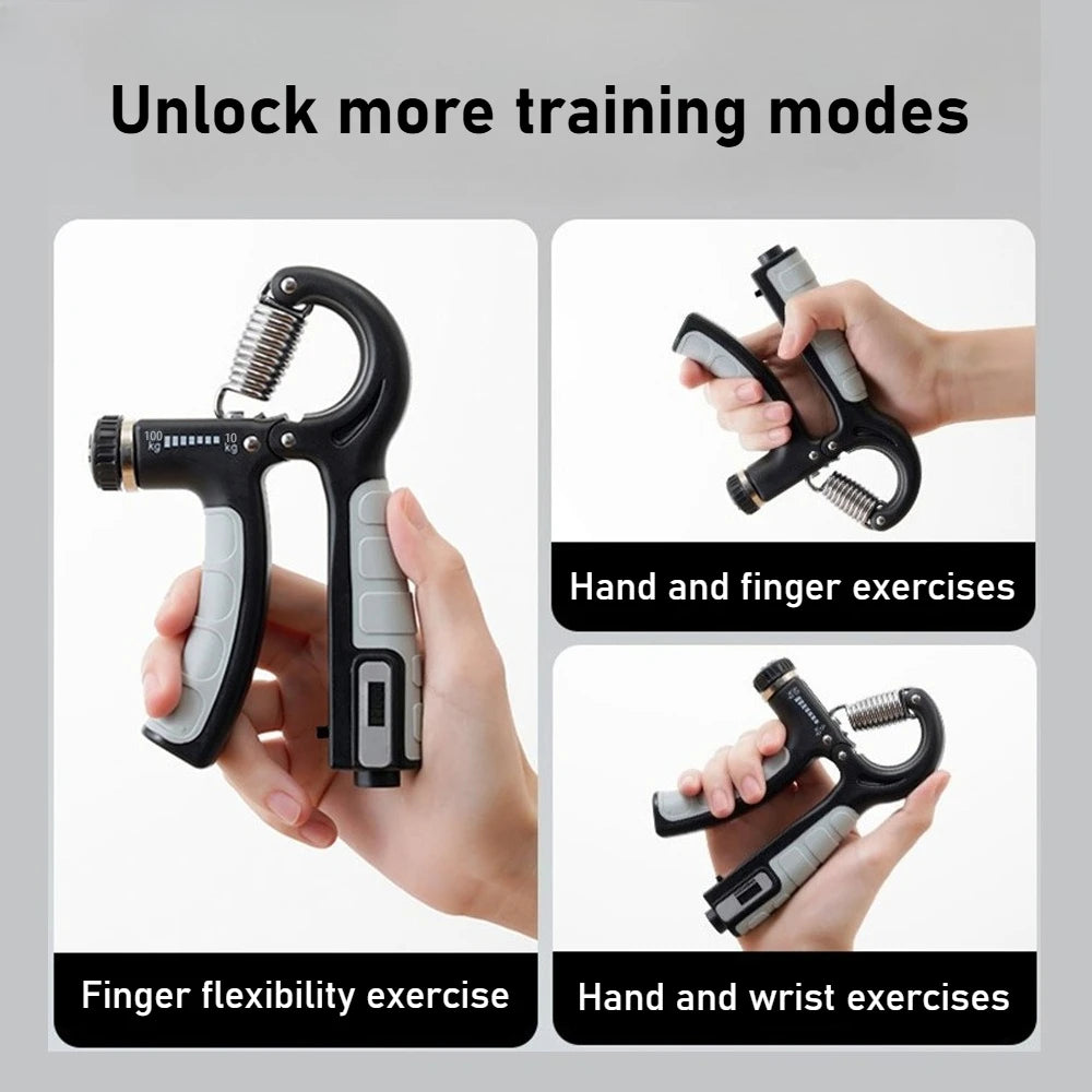 Adjustable Grip Strength Trainer – Hand & Forearm Strengthener for Muscle Building