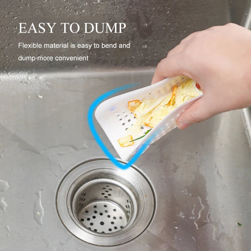 Silicone Sink Strainer Shower Drain Hair Catcher Bathtub Floor Filter Plug Cover