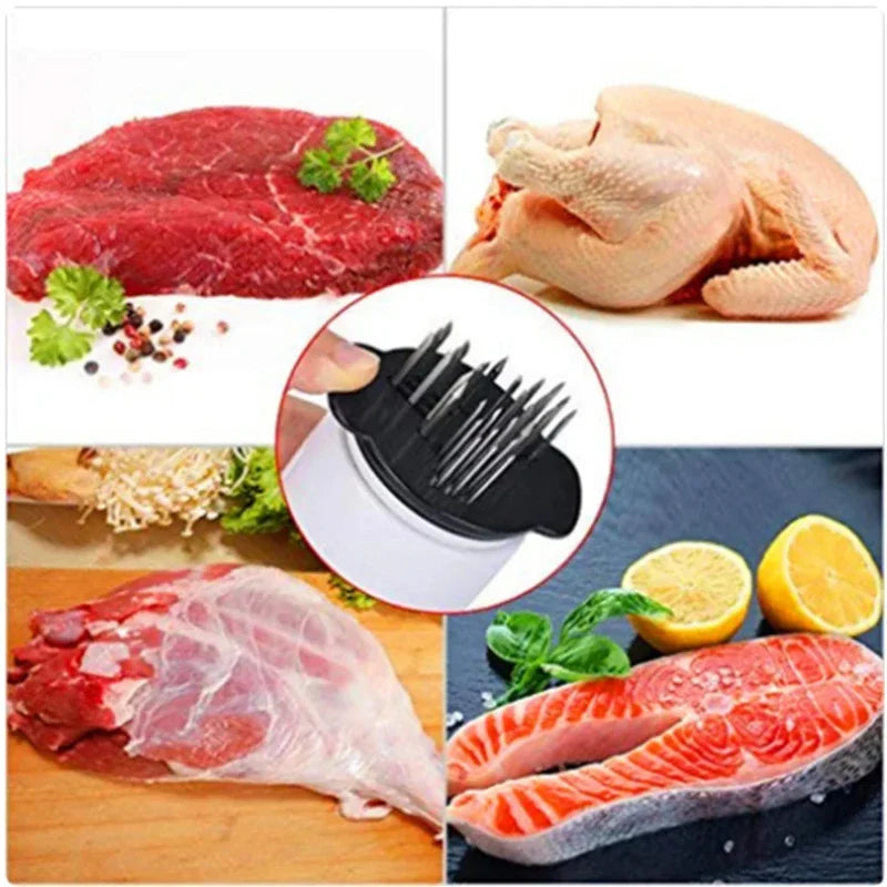 2-in-1 Meat Tenderizer & Marinade Injector – BBQ Kitchen Tool