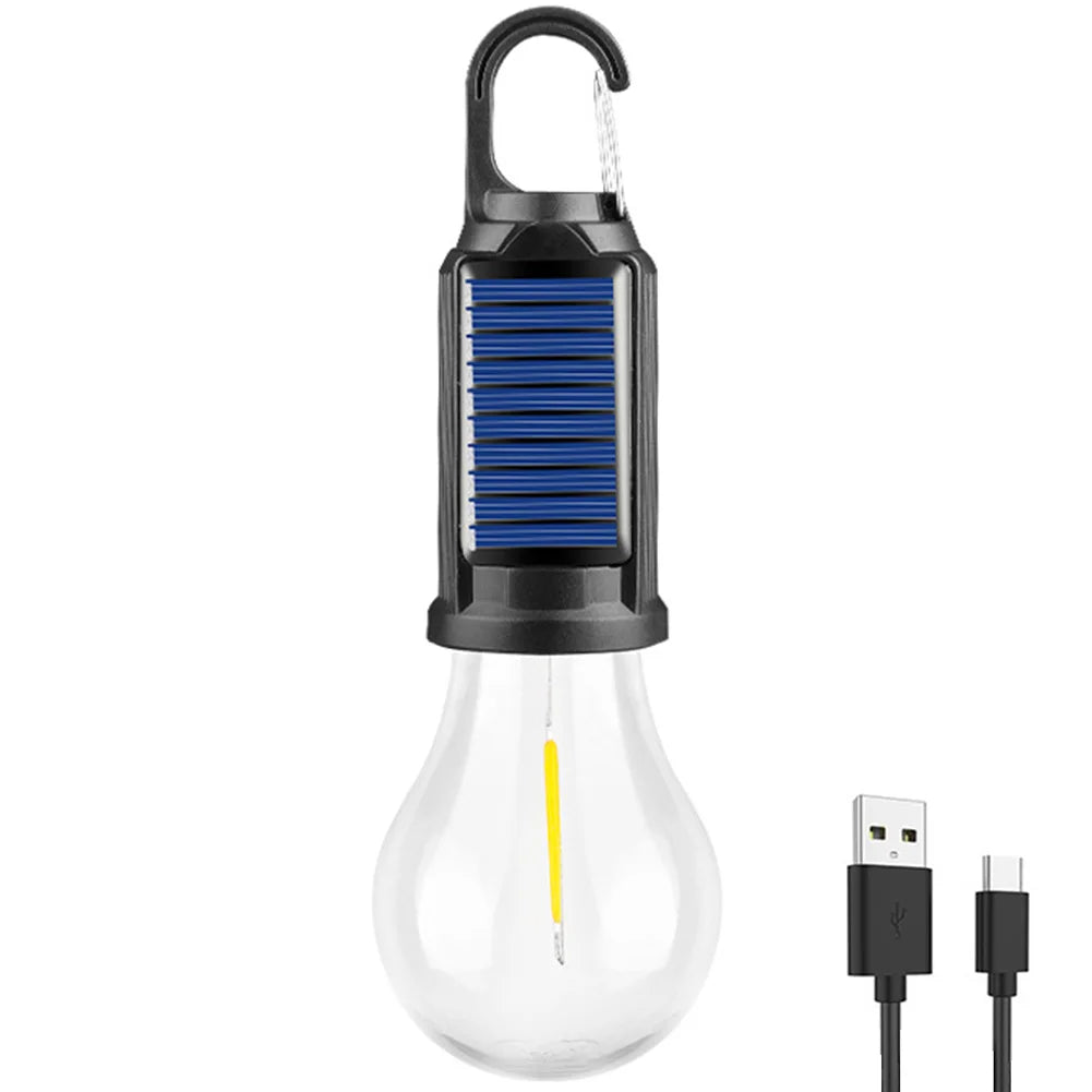 Solar Powered LED Camping Lantern | Waterproof BBQ & Tent Atmosphere Light