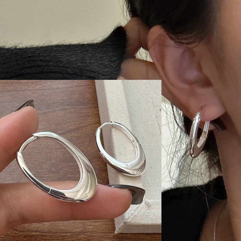 VENTFILLE 925 Sterling Silver Star Earring for Women Girl Personal Originality Trend Hip Hop Neutral Jewelry Gift Dropshipping