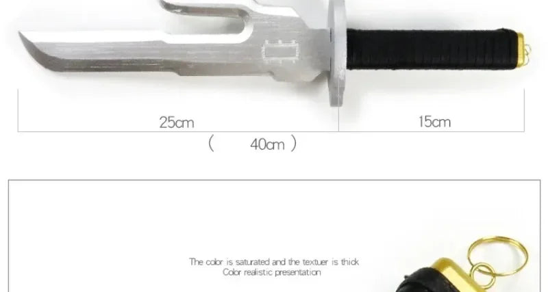 50cm Zenin Maki Katana Three-Section Staff Sansetsukon Jujutsu Kaisen Anime Jjk Cosplay Real Size Japanese Katana Sword Toy Gift