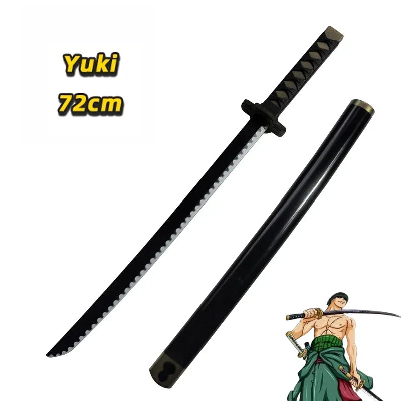 Roronoa Zoro & Trafalgar Law 72cm Cosplay Katana | PU Samurai Prop Toy Sword