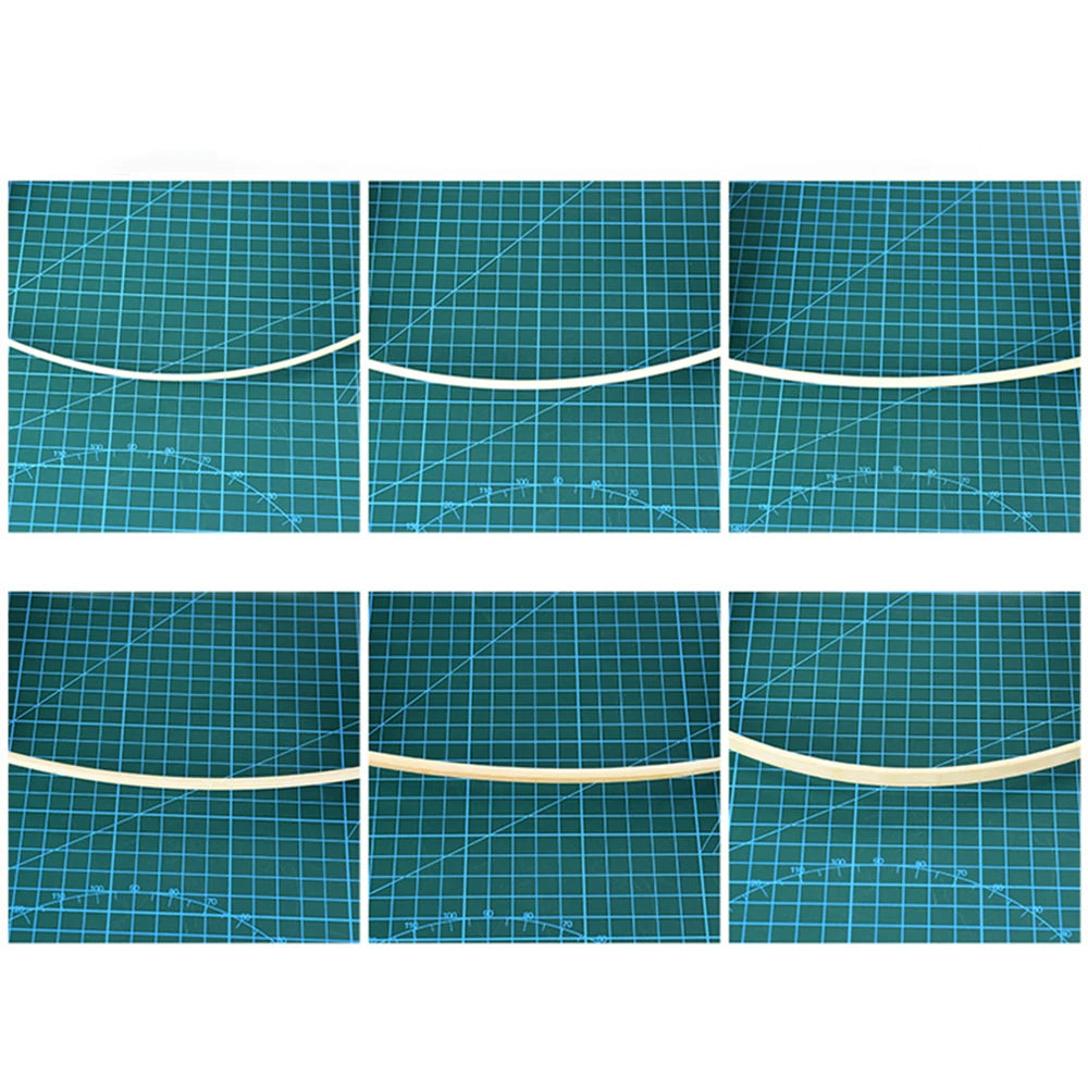 100Pc Natural Bamboo Craft Sticks – 30cm x 2mm Thin Wood Dowels for DIY Models & Hobby Projects