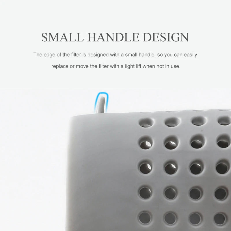 Silicone Sink Strainer Shower Drain Hair Catcher Bathtub Floor Filter Plug Cover