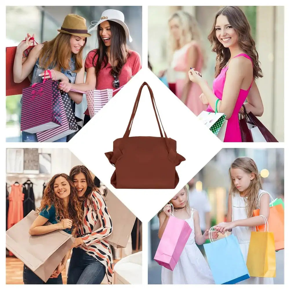 Foldable Large Capacity Shopping Tote Bag – Travel, Picnic & Storage