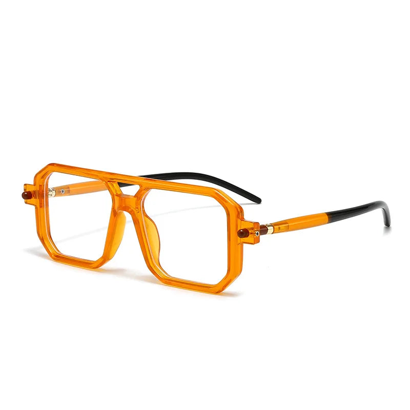 Polygon Sunglasses Rectangle Fashion Popular Women Men Shades Square Sun Glasses for Female Male Summer Traveling Glasses