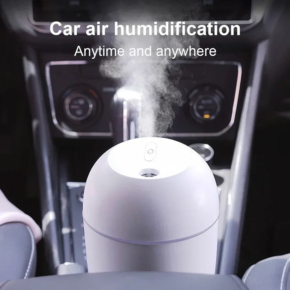 Portable USB Mini Humidifier with LED Light