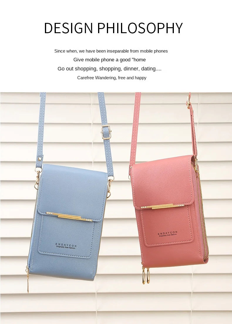 Touch Screen Phone Crossbody Bag