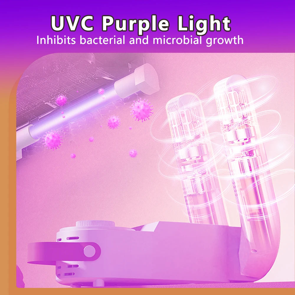 Portable Shoe Dryer with Timer – Fast Drying Boot & Sneaker Heater