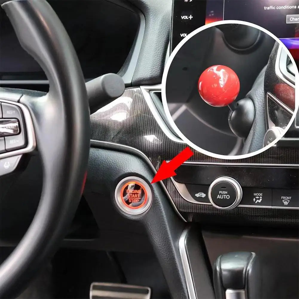Car Start Button Cover Joystick Rocker Automotive Push Ignition Start Stop Lever