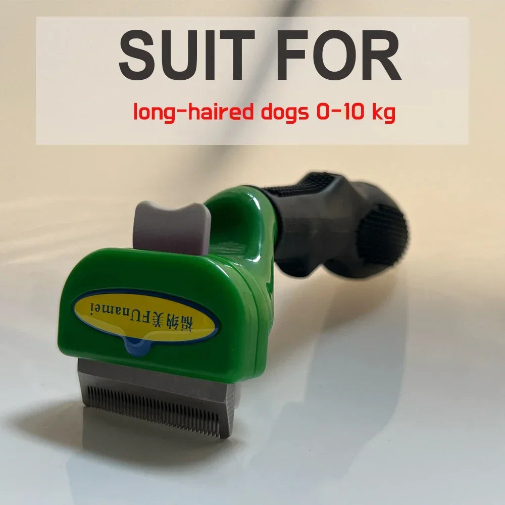 Pet Grooming Brush for Dogs & Cats – Hair Removal & Massage Comb Tool