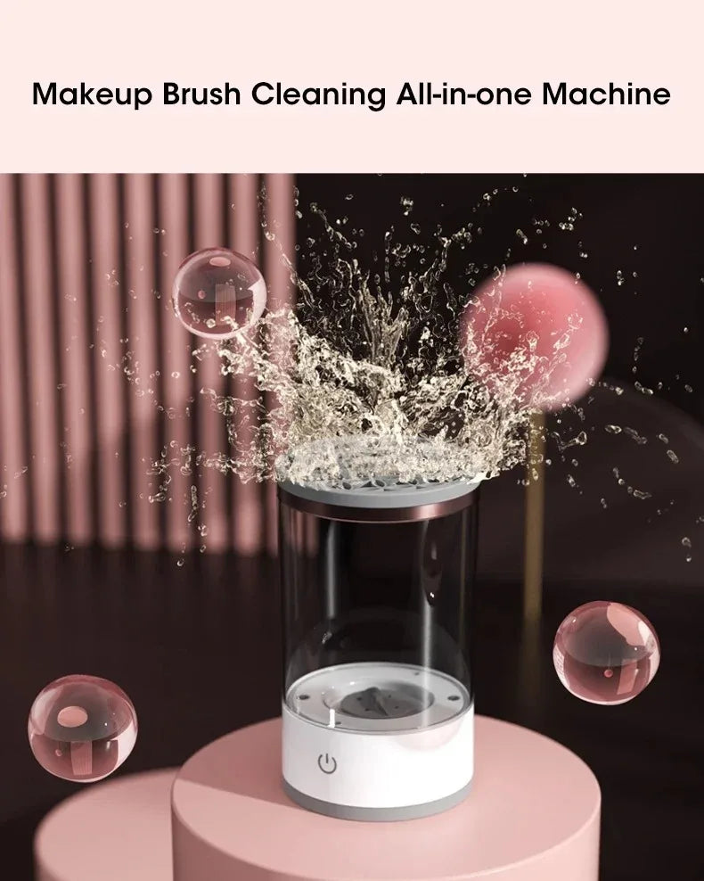 Electric Makeup Brush Cleaner & Dryer Machine