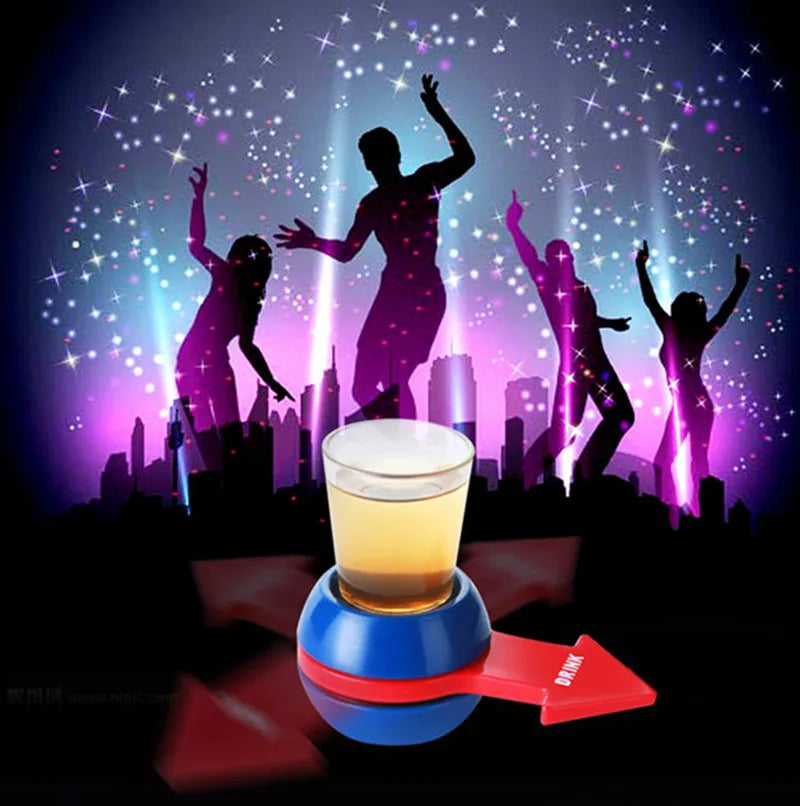 Alcoholic Penalty Turntable Toys Russian Roulette Friend Drinking Booster Game Props Bar 2023 Entertainment Atmosphere Supplies
