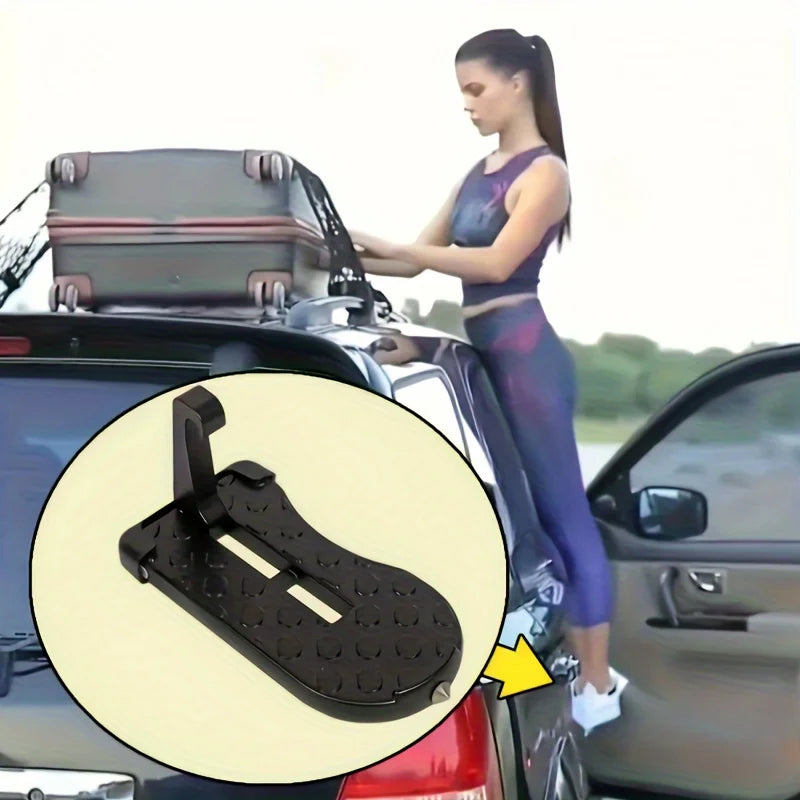 Aluminum Alloy Car Door Step Foldable Roof Hook