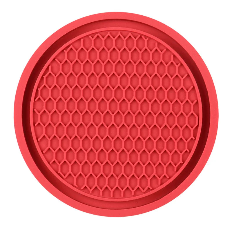 Rhinestone Non-Slip Car Cup Pad Interior Decor