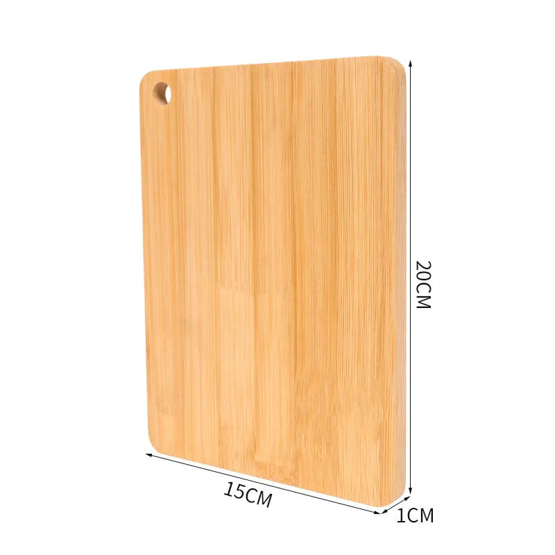 WXCOO Double-Sided Bamboo Cutting Board Natural Moso Bamboo Anti-Mold Kitchen Chopping Board Household Bamboo Board Tools