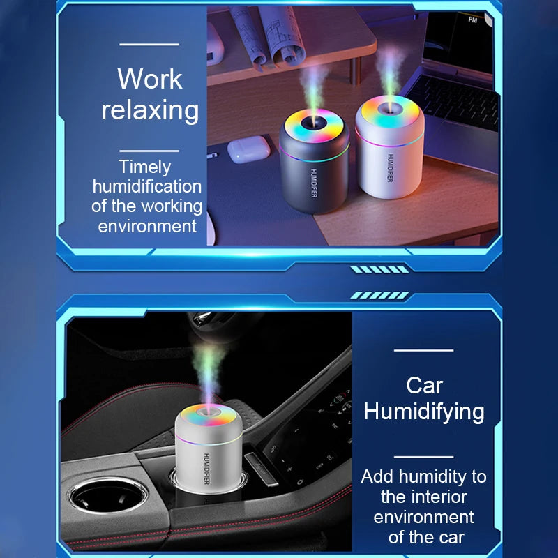 180ML USB Mini Humidifier Aroma Diffuser