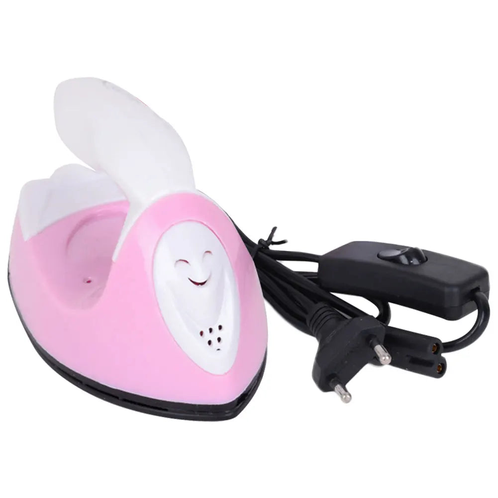 Mini DIY Heat Press Machine – Portable Electric Iron for Iron-On Transfers, Patches & Crafting