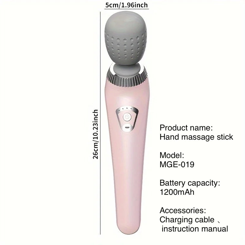 Ultra-Portable Handheld Massage Gun | USB Rechargeable Full-Body Muscle Relaxer