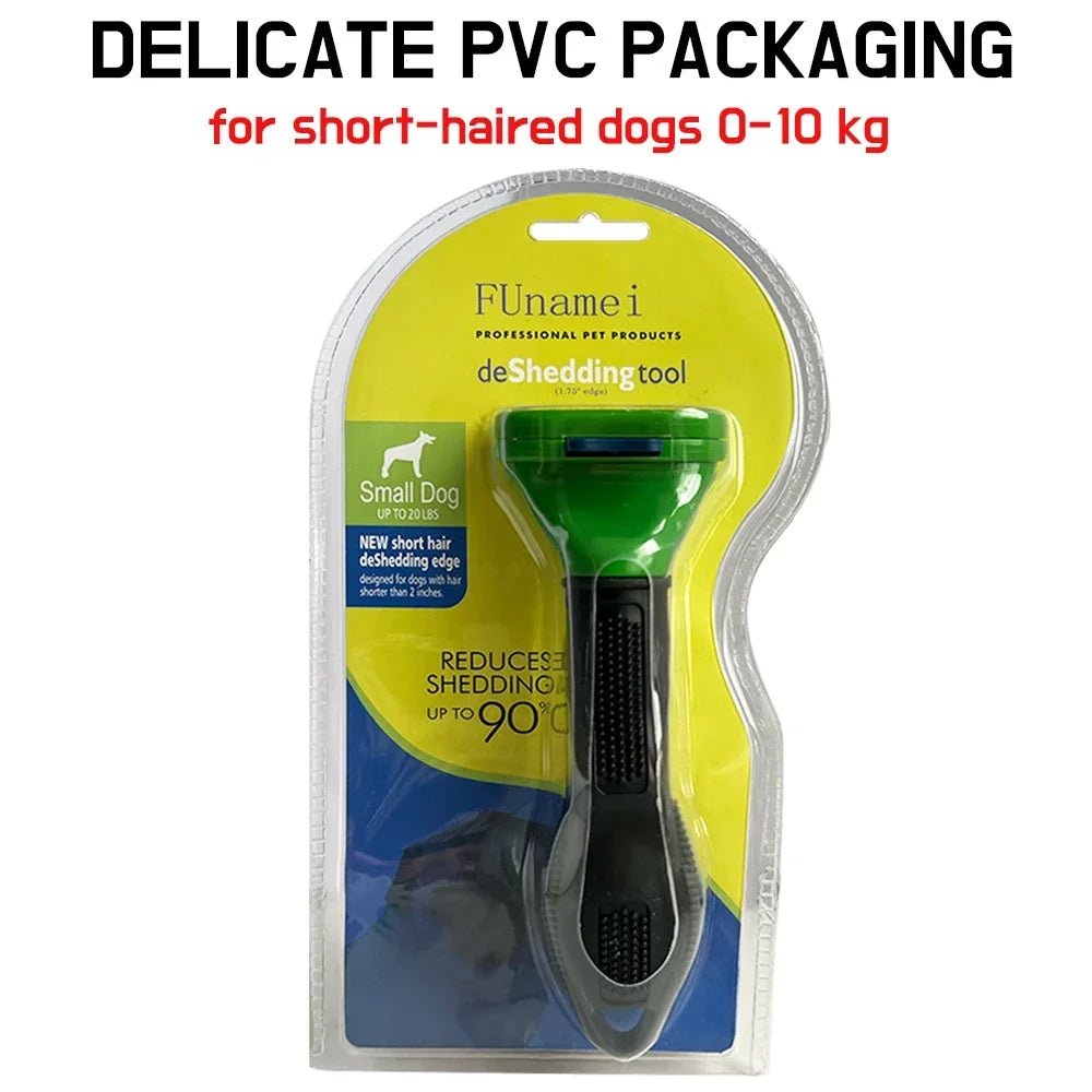 Pet Grooming Brush for Dogs & Cats – Hair Removal & Massage Comb Tool