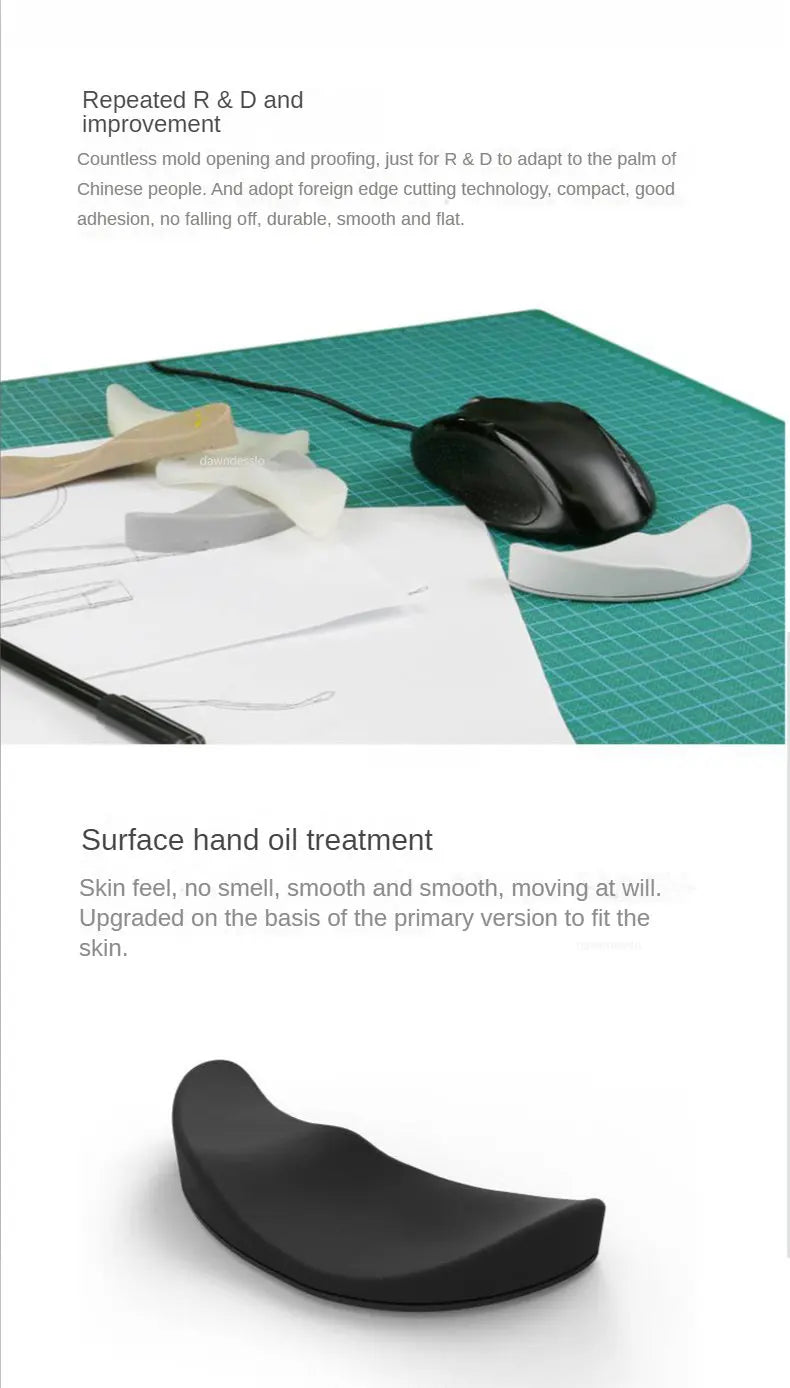 Ergonomic Gel Wrist Rest Mouse Pad