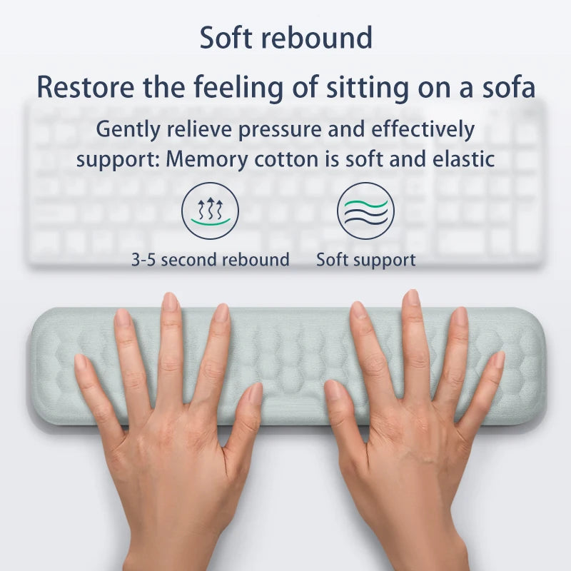 Ergonomic Keyboard & Mouse Wrist Rest Pad