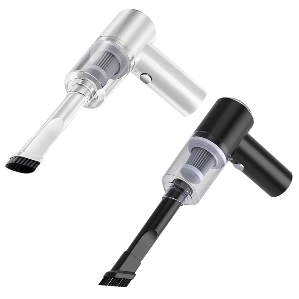 Mini Handheld Car Vacuum Cleaner & Interior Blower | Lightweight Wet & Dry Solution