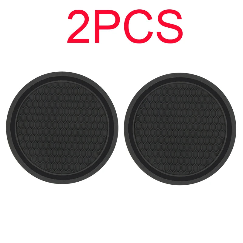 Rhinestone Non-Slip Car Cup Pad Interior Decor