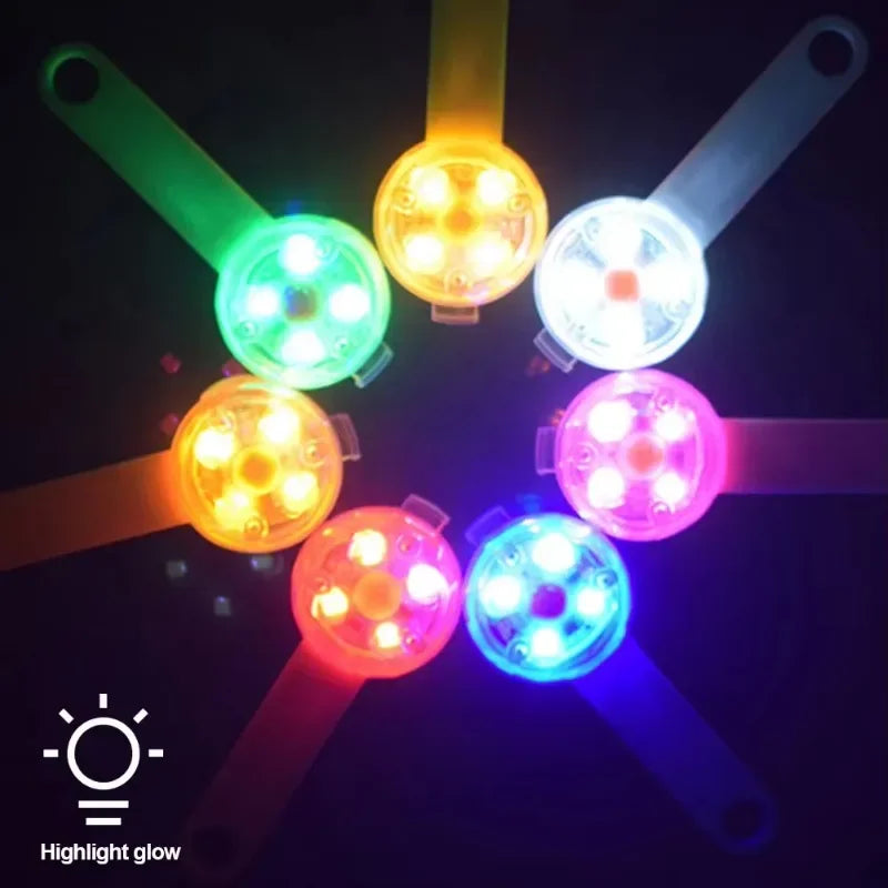 USB Rechargeable Waterproof LED Dog Collar High Brightness Safety Light for Pets