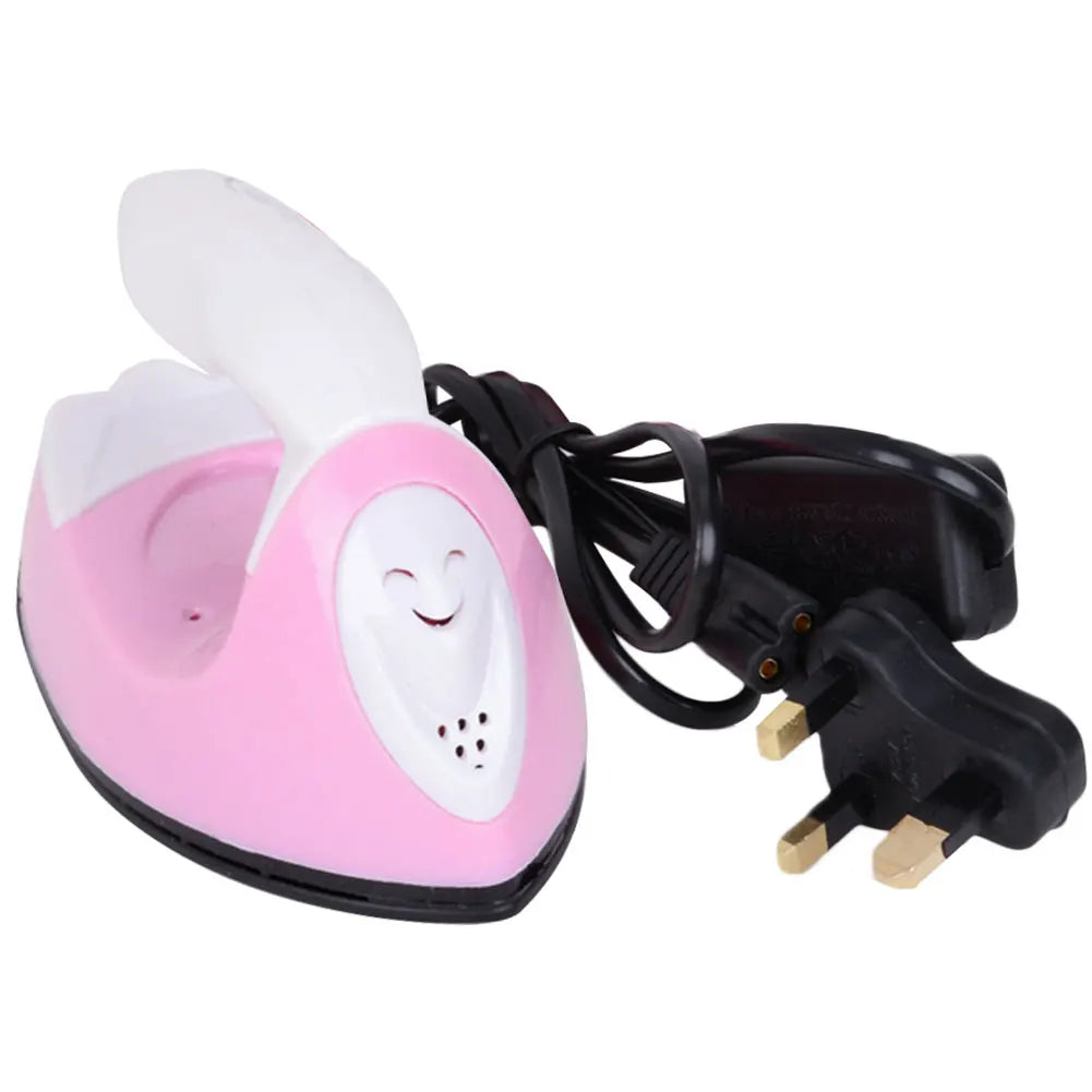 Mini DIY Heat Press Machine – Portable Electric Iron for Iron-On Transfers, Patches & Crafting