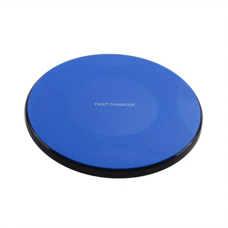 Ultra-Thin Wireless Charger Pad Stand – Fast Charging Dock for iPhone 15/14/13/12/11, Samsung & Xiaomi