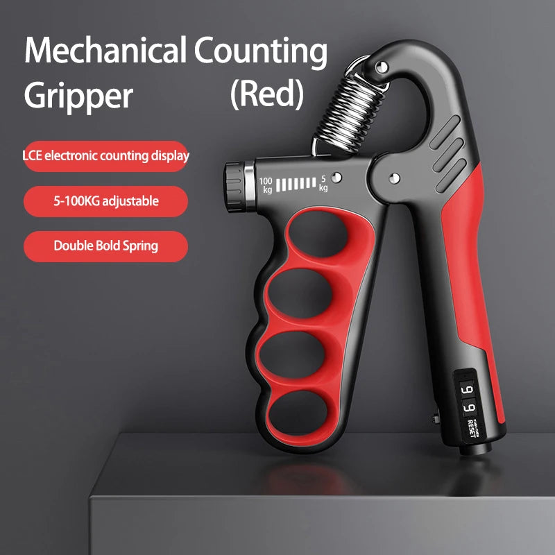 Adjustable Heavy-Duty Hand Strengthener | 5–150kg Grip Strength Trainer