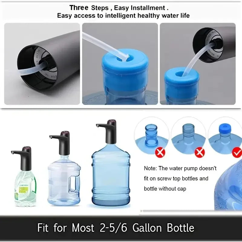 USB Rechargeable 5-Gallon Water Dispenser Pump