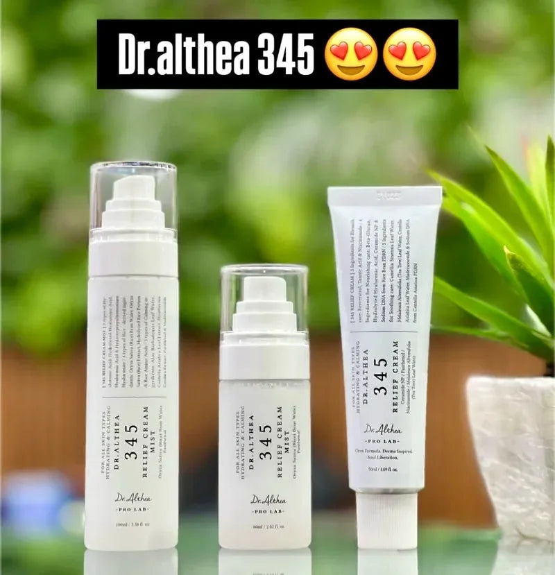 Dr. Althea 345 Relief Cream Mist 147 Intensive Repair Antioxidant Essence 100ml