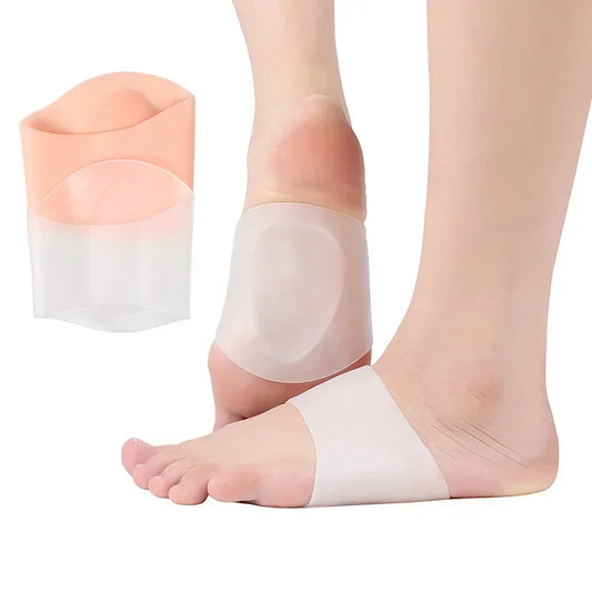 Silicone Arch Support Insoles – Plantar Fasciitis & Flat Feet Relief
