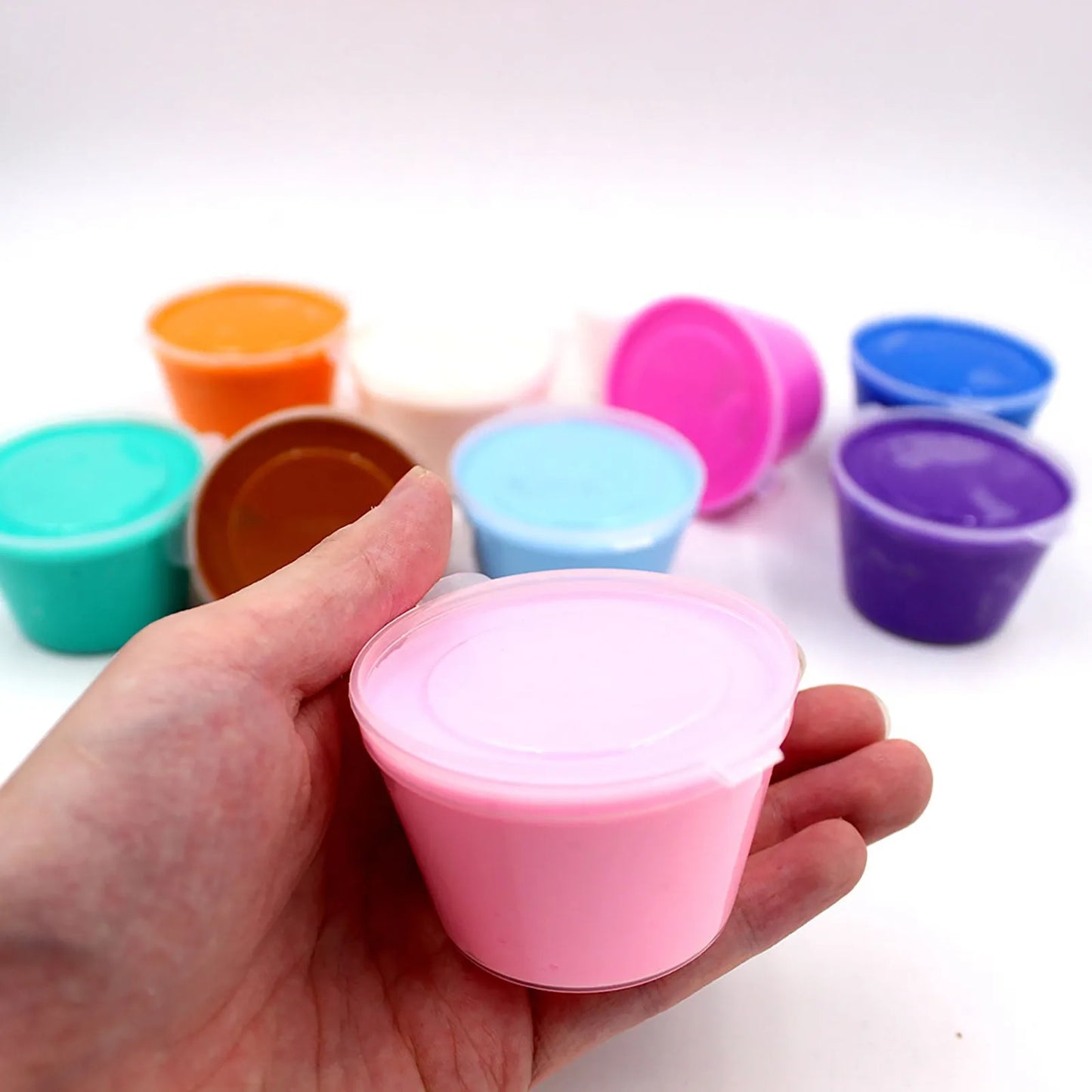DIY Solid Butter Slime Kit Soft Non-Sticky Scented Kids Stress Relief Toy
