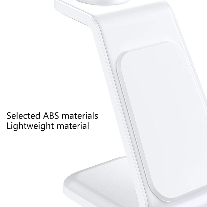 3-in-1 Universal Wireless Charging Station | 30W Fast Charger for iPhone & More