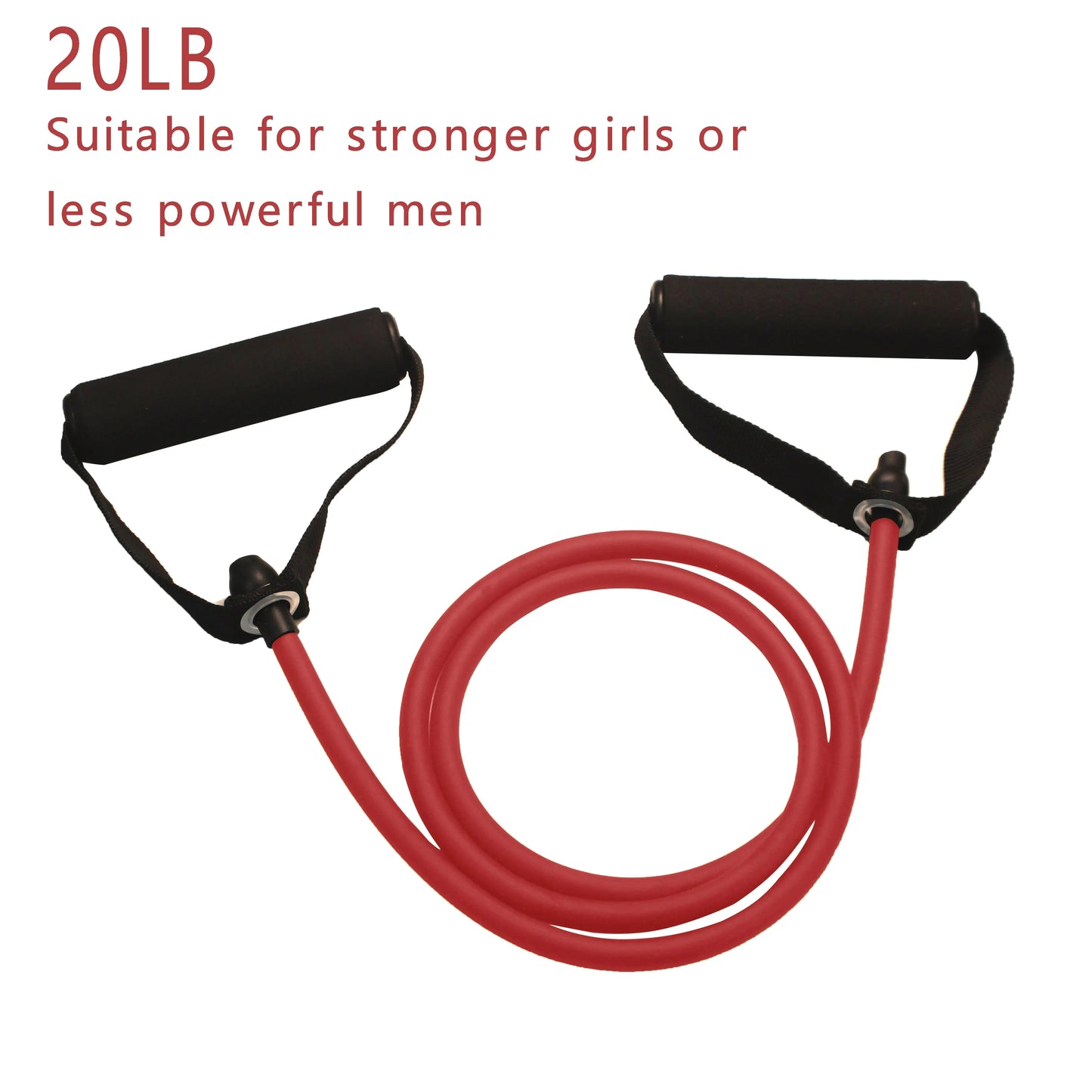 Resistance Bands with Handles – Full Body Strength Training Home Gym Set for Men & Women