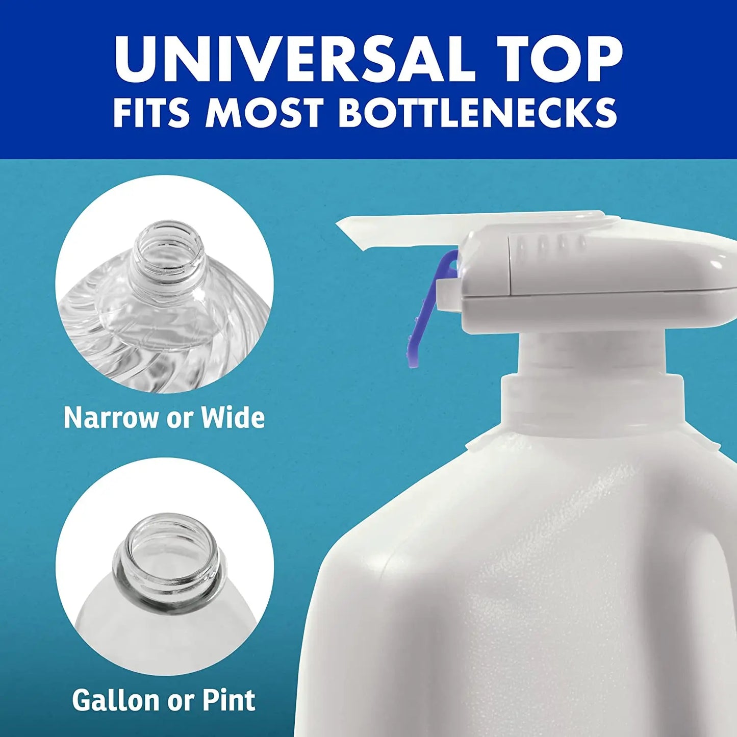 Automatic Drink Dispenser Pump Spill Proof Hands Free Beverage Milk Juice Suction Straw