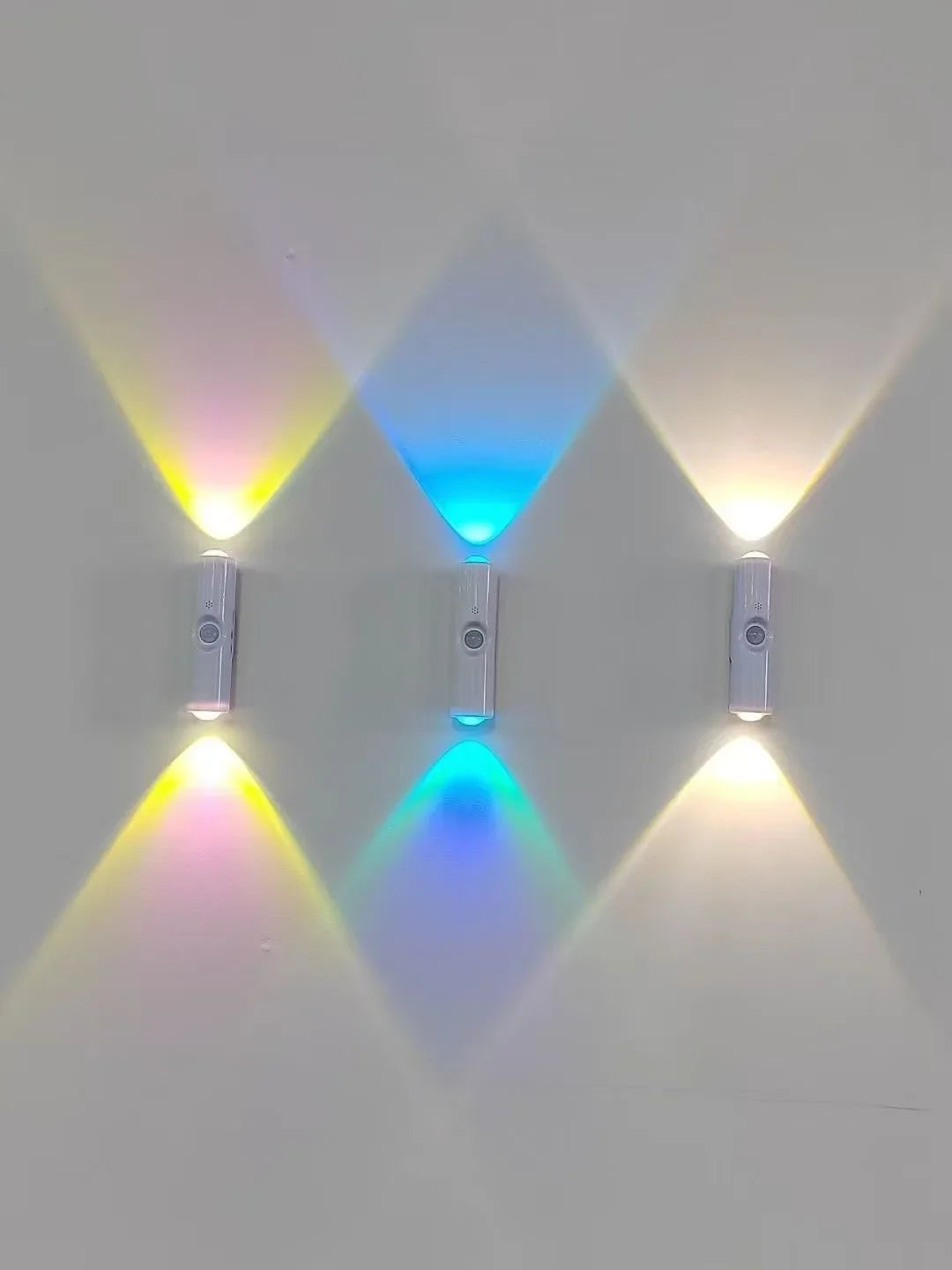 Smart RGB Motion Sensor Wall Light – Rechargeable Magnetic Night Lamp
